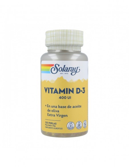 D3 1000IU 100perlas Solaray