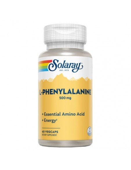 L-FENILALANINA 500mg. 60cap. Solaray
