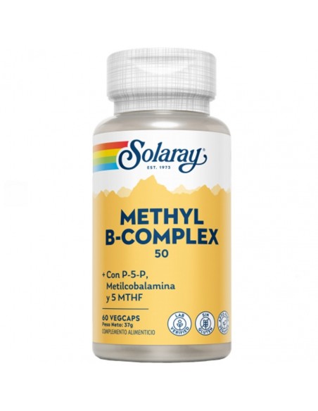 METHYL B-COMPLEX 50 (coenzima) 60cap. Solaray