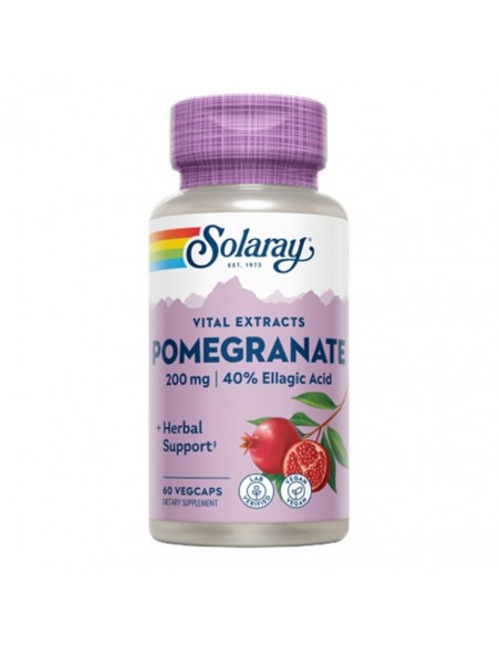  POMEGRANATE granada 200mg. 60cap. Solaray