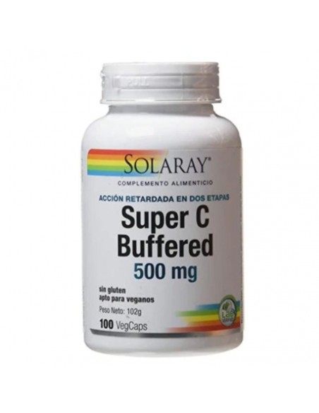 SUPER C BUFFERED 100cap. Solaray