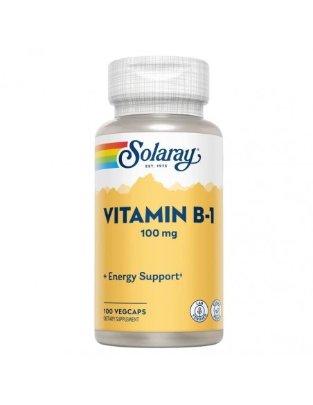 VIT. B1 100mg. 100cap. Solaray