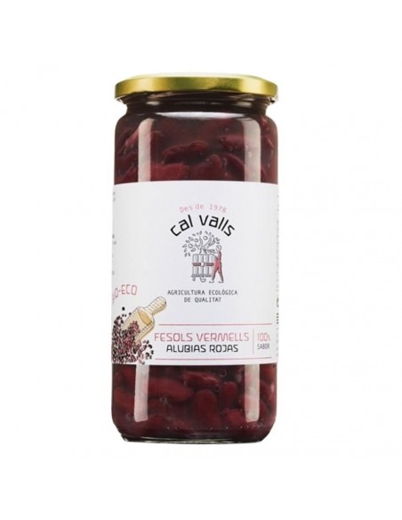  Alubias Rojas Cocidas 450Gr. Eco Cal Valls