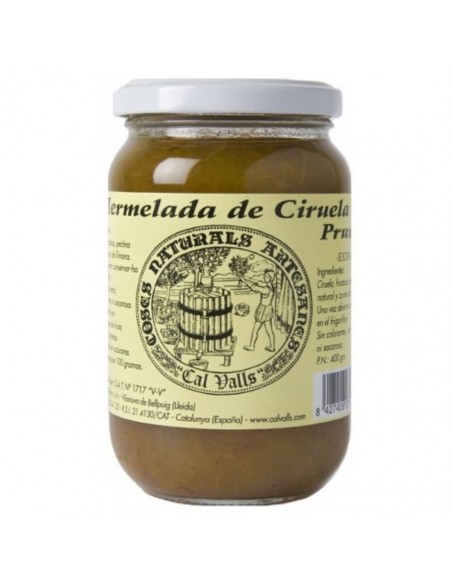  Mermelada De Ciruela Nat 400Gr. S/A Cal Valls