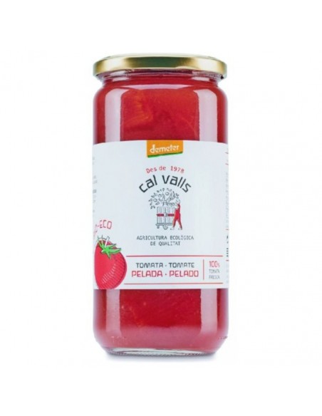  Tomate Entero Pelado 660Gr. Eco Cal Valls