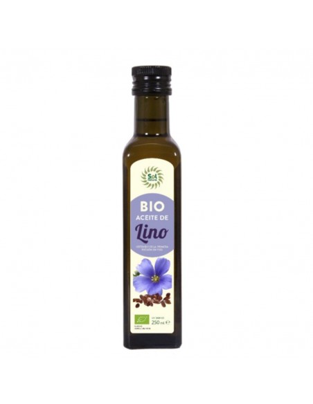 Aceite De Lino 1 Pres 250Ml. Sol Natural