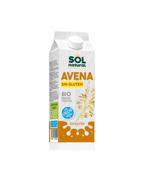  Bebida Vegetal De Avena Con Calcio 1Lt 6Uds. Sg Sol Natural