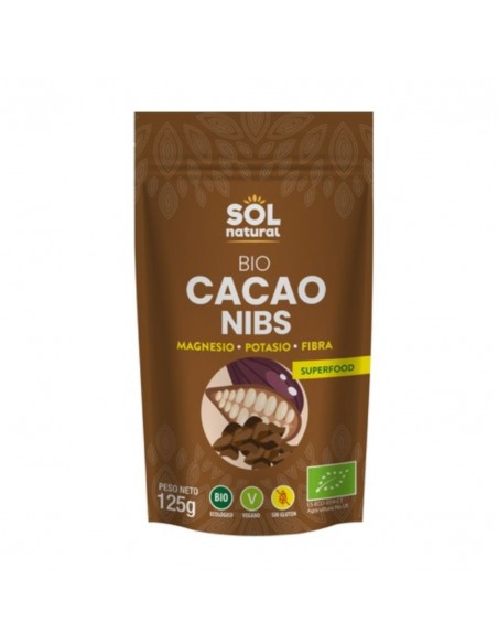  Cacao Nibs 125Gr. Bio Sol Natural