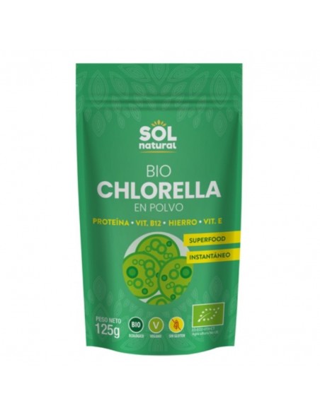 Chlorella Polvo 125Gr. Bio Sol Natural