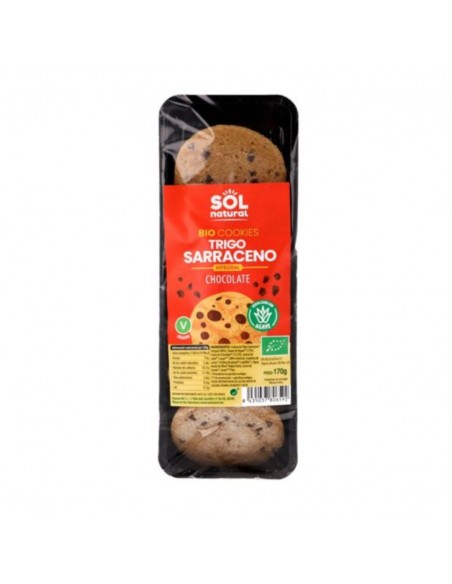  Cookies De Trigo Sarraceno Y Chocolate 1,3Kg. Bio Sol Natural