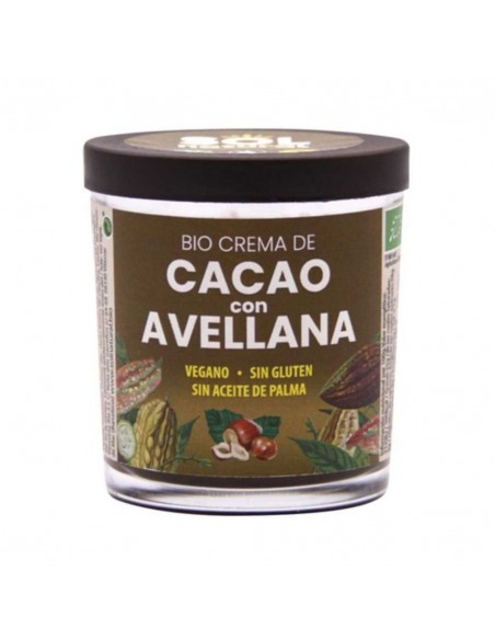 Crema De Cacao Con Avellanas 200Gr. Bio Sol Natural