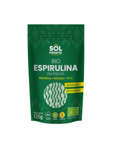 Espirulina En Polvo 125Gr. Bio Sol Natural