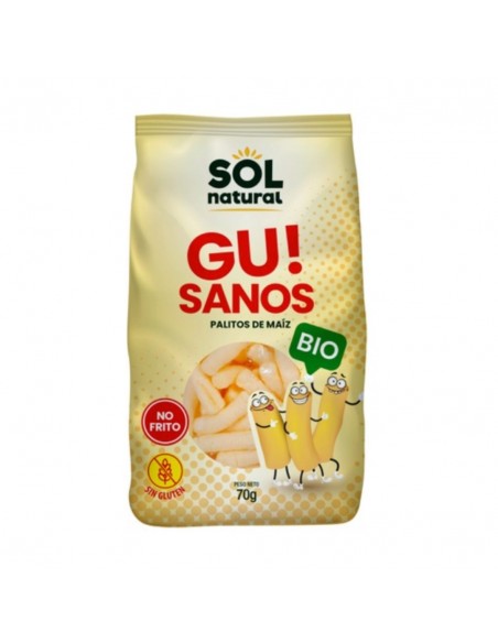 Gusanitos De Maiz Gigantes 70Gr. Bio Sol Natural