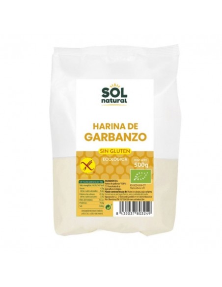Harina De Garbanzos 500Gr. Bio Sg Sol Natural