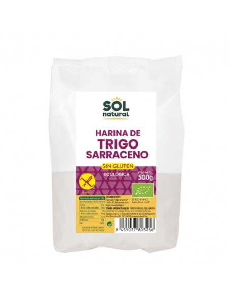  Harina De Trigo Sarraceno 500Gr. Bio Sg Sol Natural
