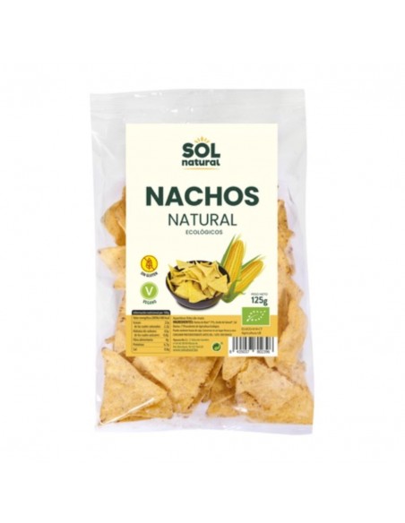  Nachos De Maiz Natural 125Gr. Bio Sg Sol Natural