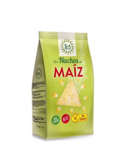 Nachos De Maiz No Fritos 80Gr. Bio Sol Natural