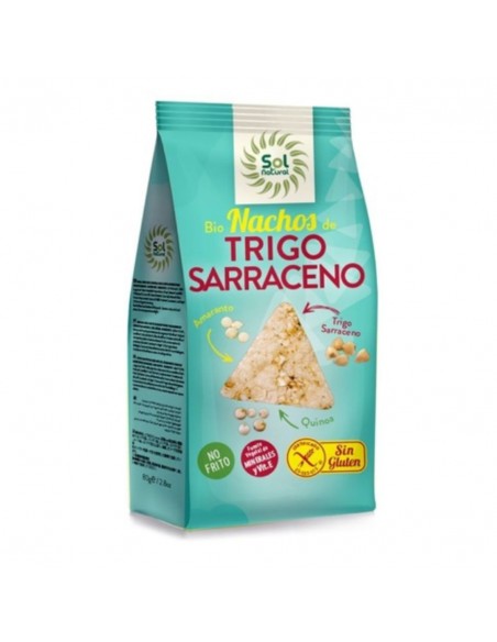  Nachos De Trigo Sarra Amaran Quinoa No Fritos 80G Sol Natural
