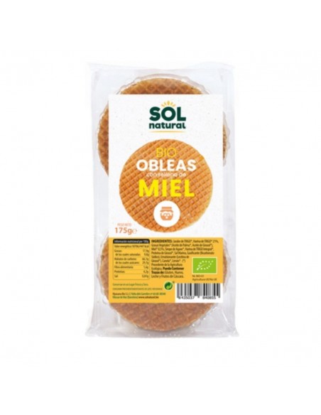 Obleas Con Miel 175Gr. Bio Sol Natural