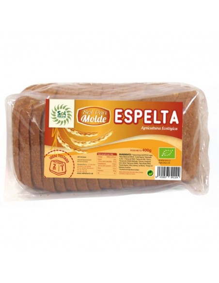  Pan De Molde De Espelta 400Gr. Bio Sol Natural