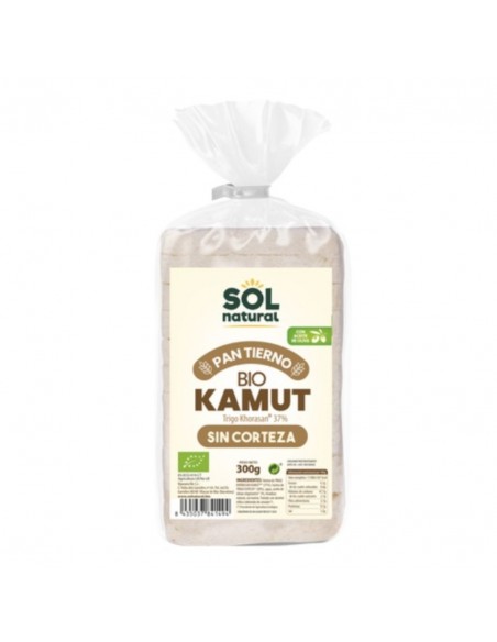  Pan De Molde De Kamut Sin Corteza 300Gr. Bio Sol Natural