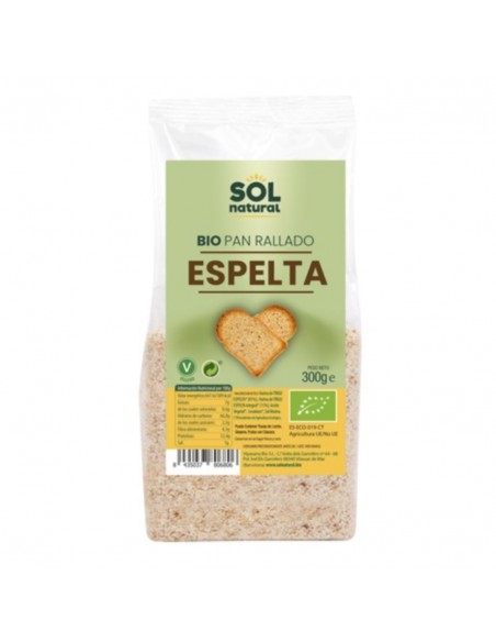 Pan Rallado De Espelta 300Gr. Bio Sol Natural