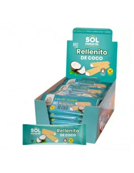Rellenito De Coco 24Udx25Gr. Bio Sg Sol Natural