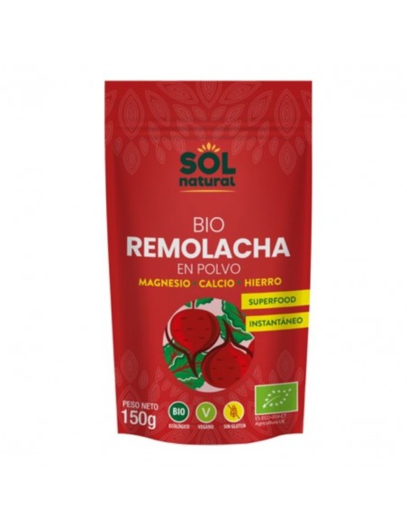 Remolacha Roja En Polvo 150Gr. Bio Sol Natural