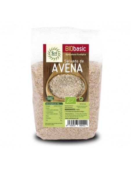  Salvado De Avena 500Gr. Bio Sol Natural