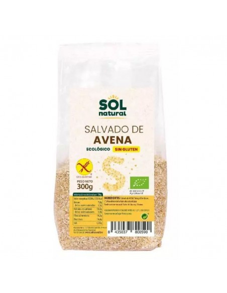 Salvado De Avena 300Gr. Bio Sg Sol Natural
