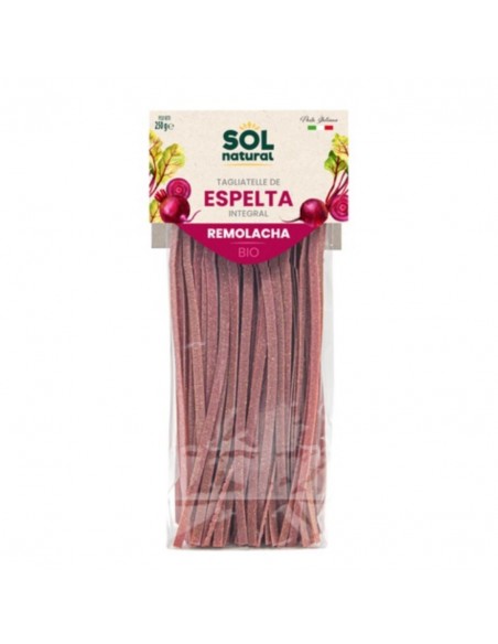  Tagliatelle De Espelta Integral Con Remolacha 250G Sol Natural