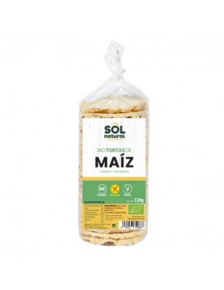  Tortas De Maiz 120Gr. Bio Sg Sol Natural
