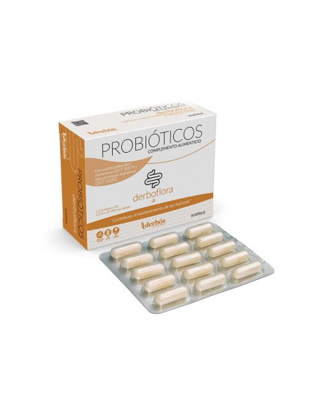 Probioticos Derboflora 30Cap. Derbos