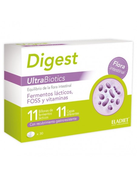  Digest Ultrabiotic 30Comp. Eladiet