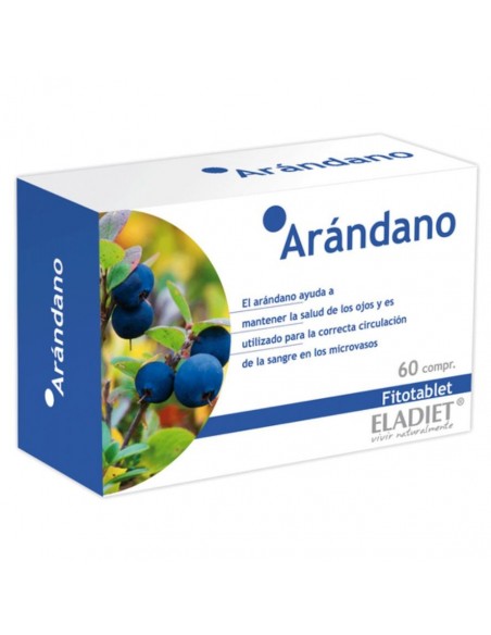  Fitotablet Arandano (Mirtilo) 60Comp Eladiet