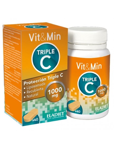  Triple C Vit. C Liposomada 40Comp. Eladiet