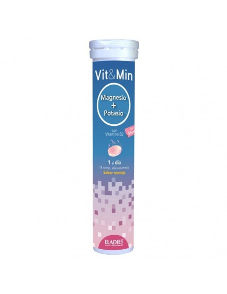  Vit & Min Magnesio Con Potasio 14Comp.Eferv. Eladiet