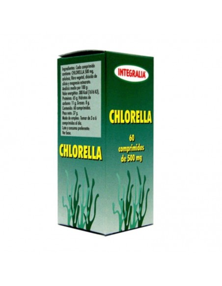 Chlorella 500Mg. 60Comp. Integralia