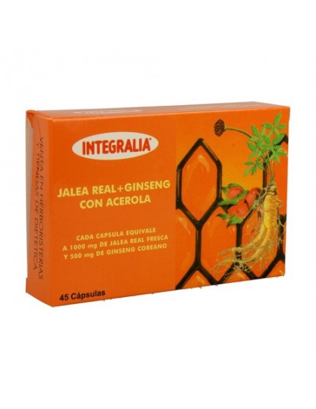 Jalea Real+Ginseng Con Acerola 45Cap. Integralia