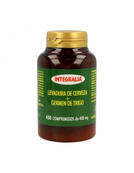  Levadura De Cerveza+Germen De Trigo 450Comp. Integralia