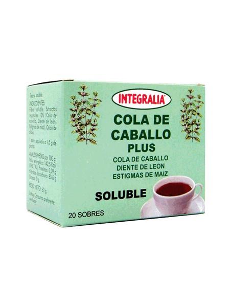 Cola De Caballo Plus Soluble 20Sbrs. Integralia