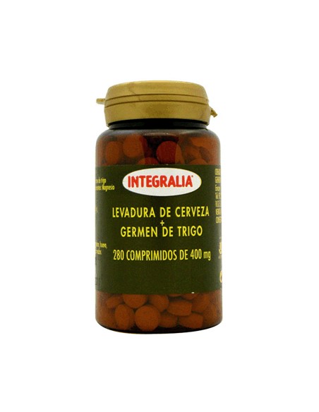 Levadura De Cerveza+Germen De Trigo 280Comp. Integralia