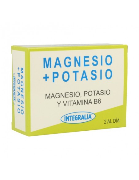 Magnesio + Potasio 60Cap. Integralia