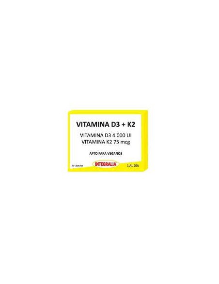 Vitamina D3+K2 30Cap. Vegan Integralia
