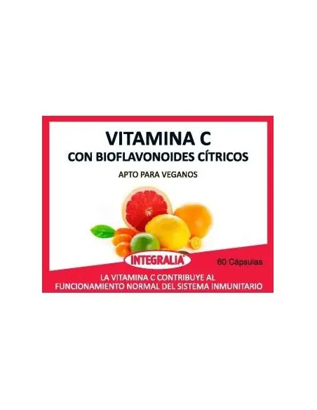 Vitamina C Con Bioflavonoides Citricos 60Cap. Integralia