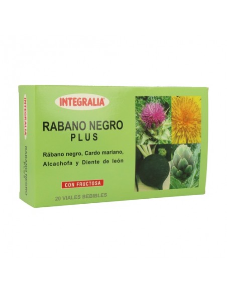 Rabano Negro Plus 20Viales Integralia