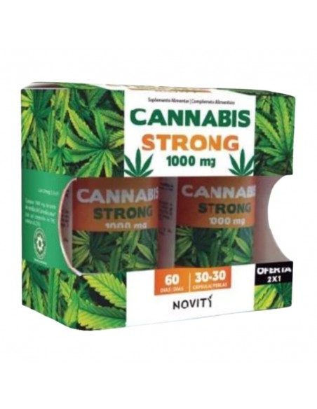 Cannabis Strong 1000Mg. 30+30Cap. Dietmed