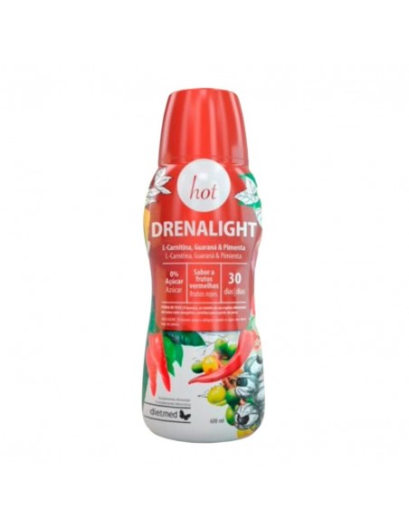 Drenalight Hot Extra Burner 600Ml. Dietmed
