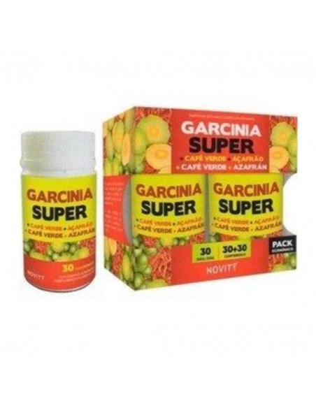 Garcinia Super+Cafe Verde+Azafran Super 30+30Comp. Dietmed