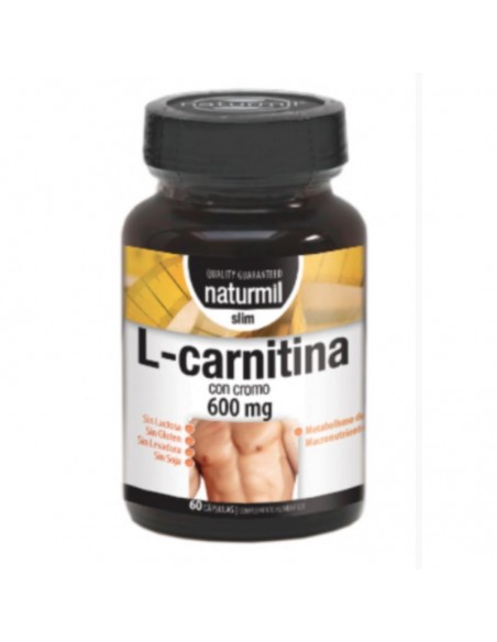 L-Carnitina Slim 600Mg. 60Cap. Dietmed